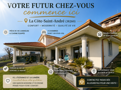 Maison 6 pièces de 167 m²  Sur un terrain de 997 m² à LA COTE SAINT ANDRE — miniature 1
